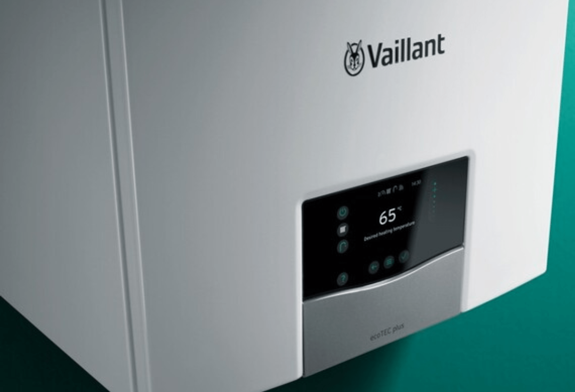 A picture of a Vaillant boiler that was showing a fault code before the issue was solved. 