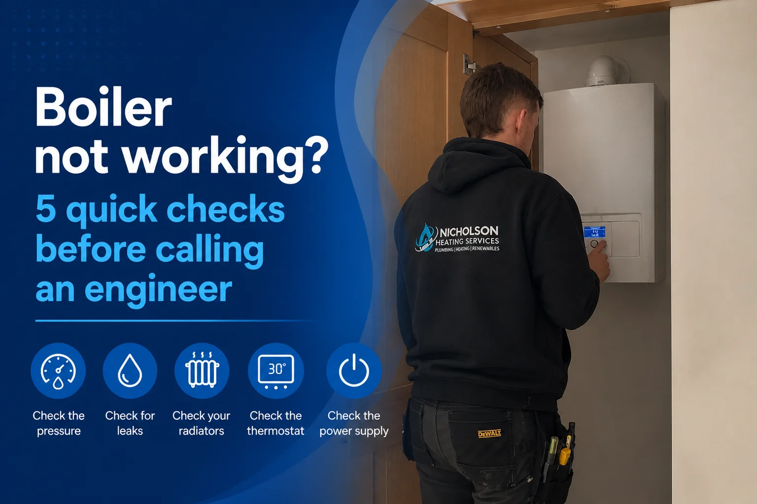 Boiler Not Working- 5 Quick Checks Before Calling an Engineer img