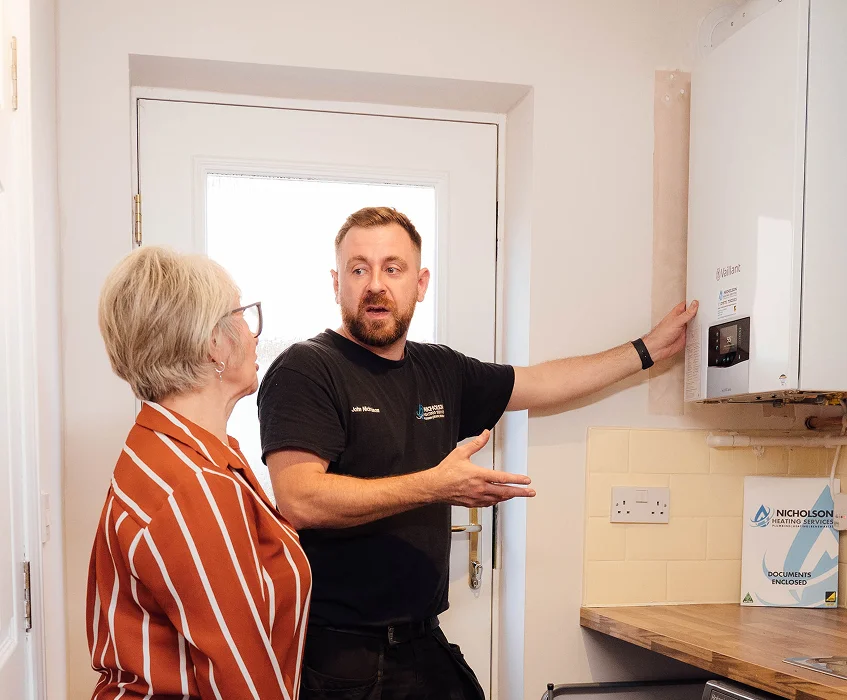 Nicholson Heating Services team