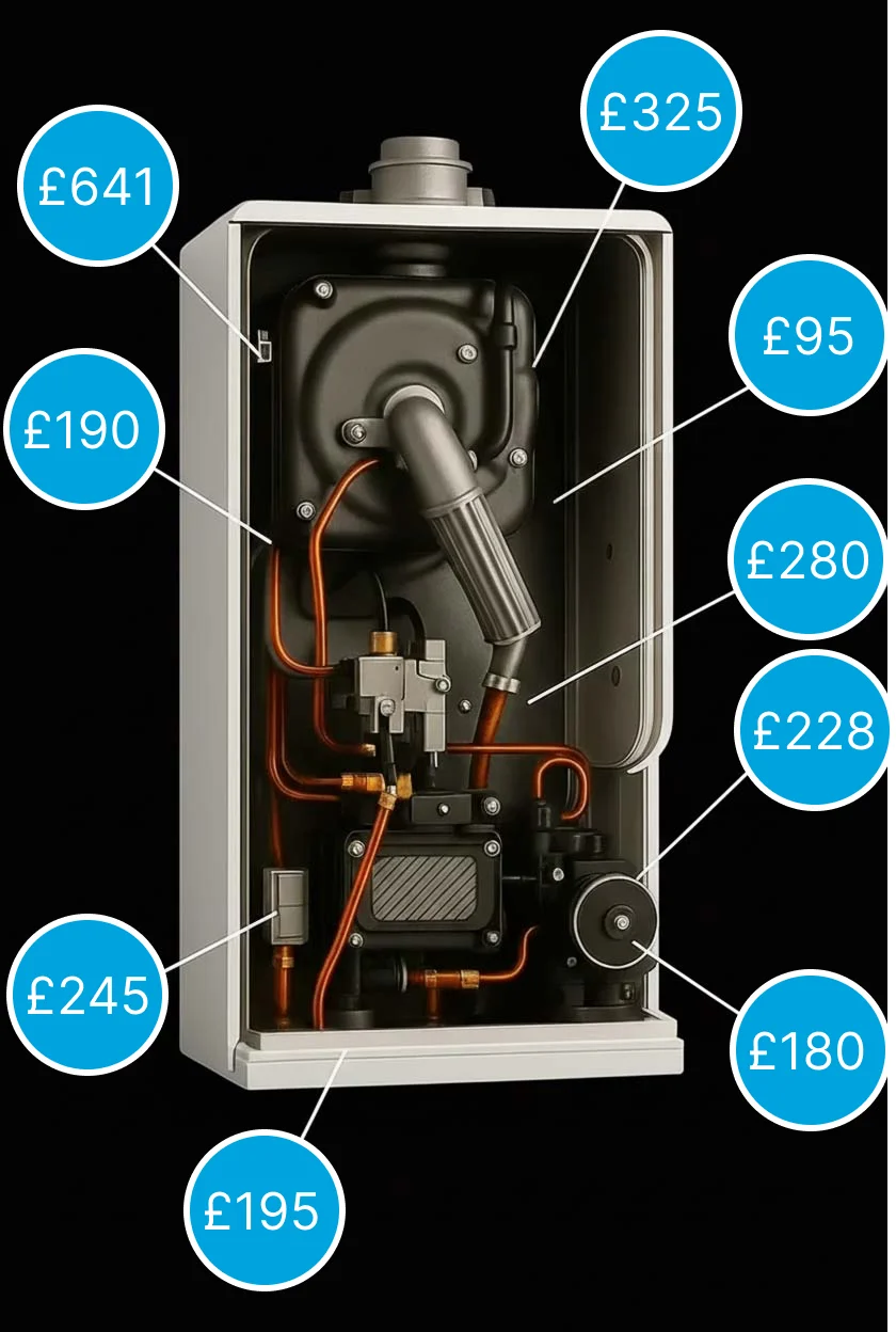 Typical Repair Costs Without Boiler Cover img-