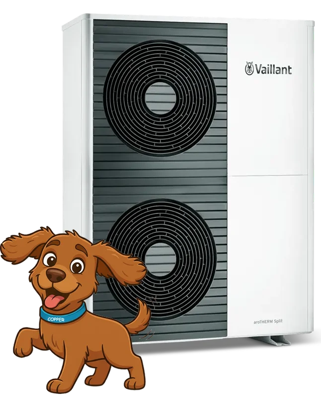 copper with ASHP system